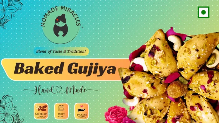 What is Baked Gujiya with jaggery ?