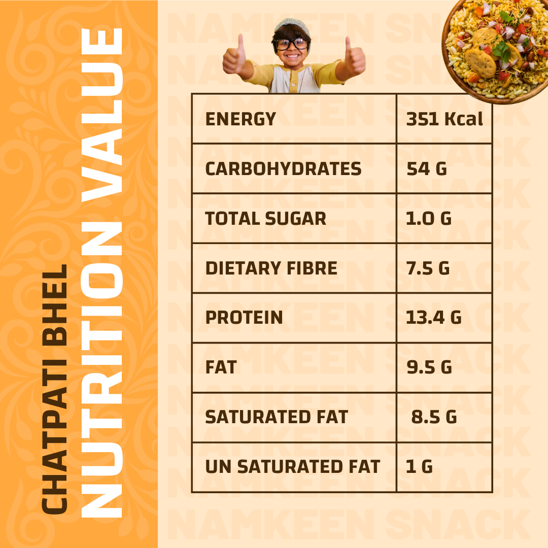 Momade Miracles Chowpati Bhelpuri 180g | Chatpati Bhel Namkeen | Gluten free | Namkeen & Savouries | High Protein Party Snack | Delightfully Ready to Eat Snacks