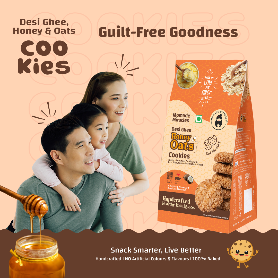 Honey Oats Cookies