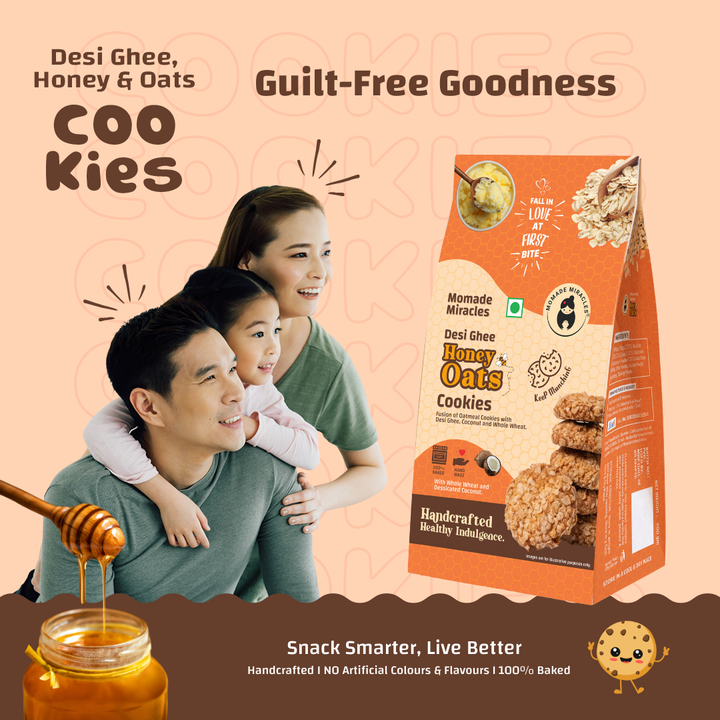 Honey Oats Cookies