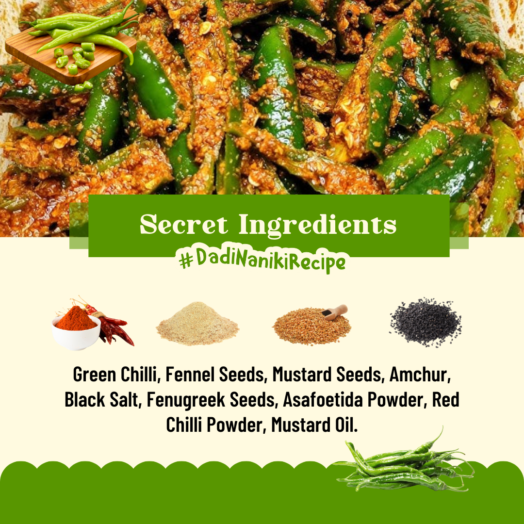 Green Chilli Pickle | HomemadeMomade Miracles Green Chilli Pickle, Hari Mirch Ka Achar, Hot, Tangy, Spicy & Delicious Taste, Traditional Pickle, Ghar Ka Achar, Made Indian Recipe, 100% Organic Green Chille Pickle