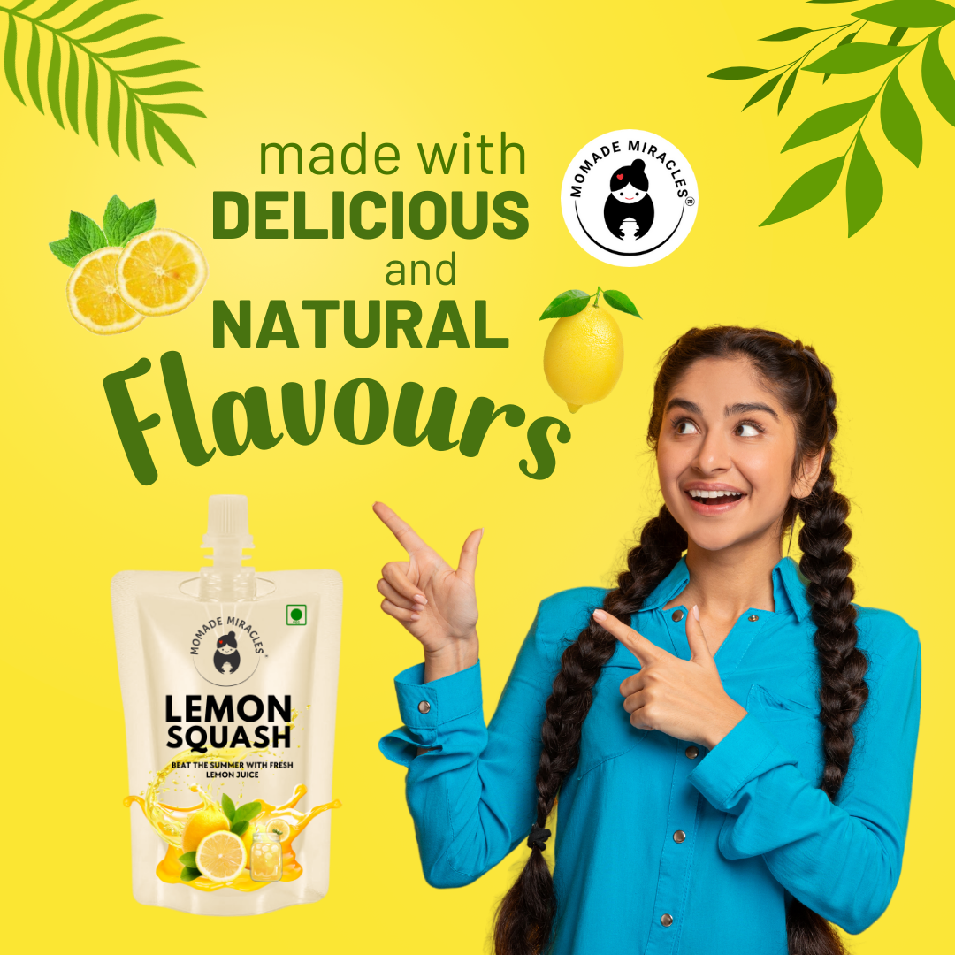Lemon Squash | Instant Refreshment Beverage | 500ml