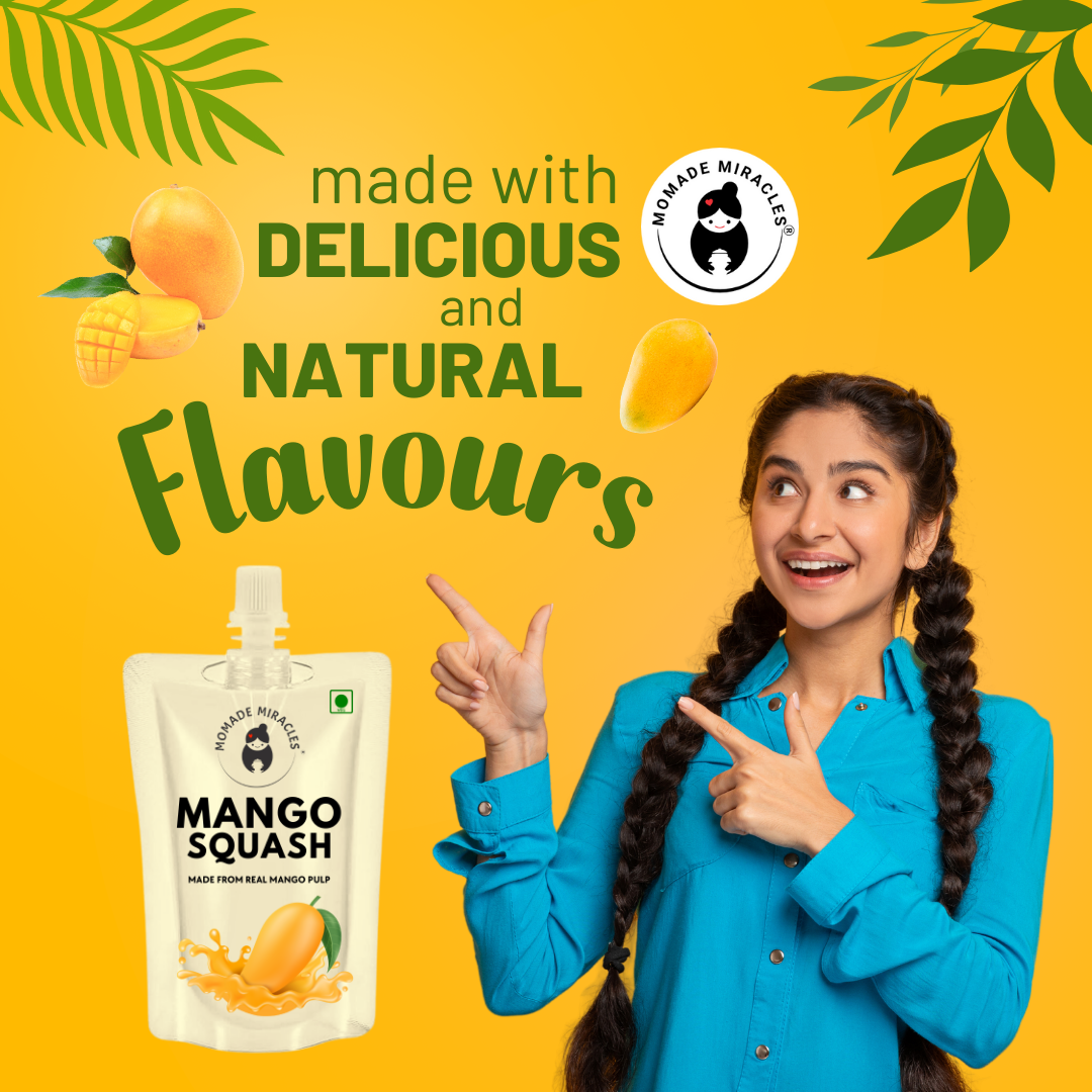 Mango Squash | Instant Refreshment Beverage | 500ml