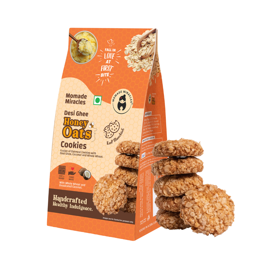Honey Oats Cookies
