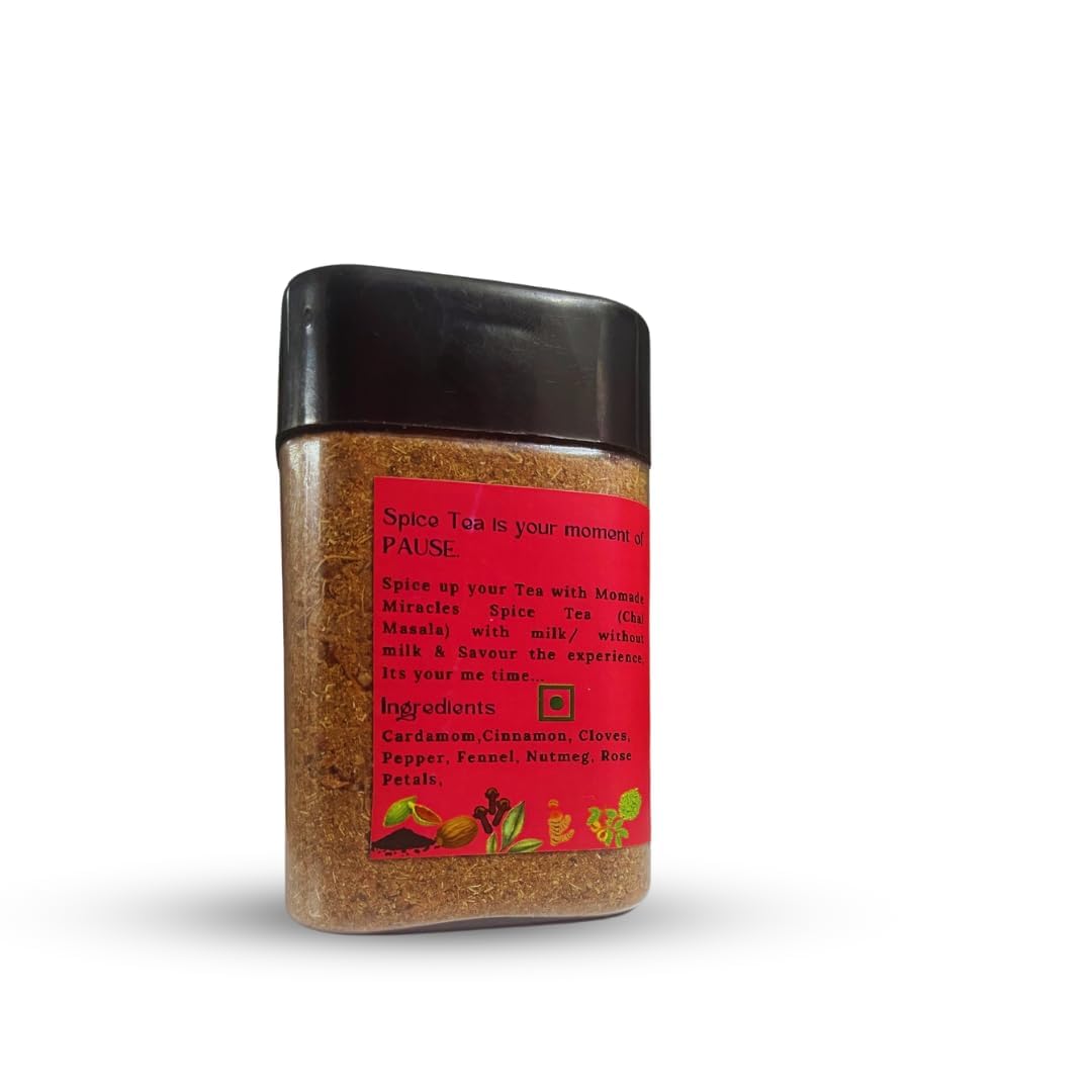 Momade Miracles Chai Masala - Immunity booster Tea Powder - 100% Natural Ingredients 100 gm - No Preservatives (Detox Chai Masala)